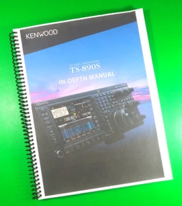 Owners Manual for Kenwood TS-890S  In-Depth Manual, 96 Pages With Clear Covers! - Picture 1 of 1