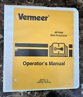 Vermeer Bp7000 Bale Processor Operators Manual Oem