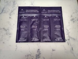 2 échantillons de shampooing et revitalisant hydratant anti-âge caviar alternatif