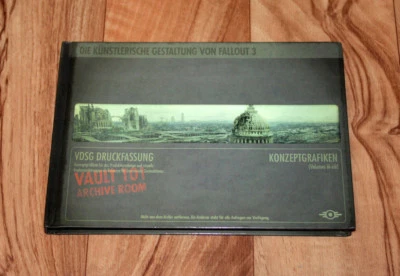 Fallout 3 Artbook Art Book 19x13,5cm (96 Seiten / pages ) Deutsch Xbox 360 PS3 - Bild 1 von 4