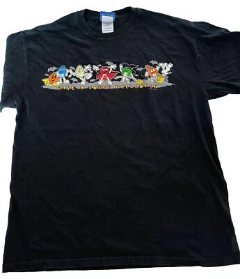Vintage M&M’s Have A Sweet Halloween T-Shirt M & O Knits Men’s Large - Image 1 of 4