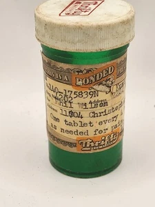 Vintage 1967 Thrifty Pharmacy Drug Store Inglewood California Medicine Bottle - Picture 1 of 6