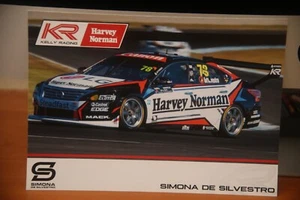Simona De Silvestro #78 Harvey Norman Nissan V8 Supercar Driver Card 3 - Picture 1 of 1