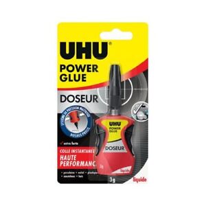 UHU colle power glue ultra rapide doseur precis 3g