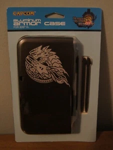 New! Monster Hunter 3 Ultimate Limited Edition Aluminum Brown 3DS XL Case Capcom - Picture 1 of 7
