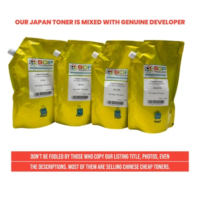 4KG Japan Replacement Toner For Xerox Color C60 C70 Refill+Chip  CMYK SOLD - Image 1 of 2