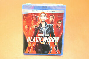 New Marvel Black Widow Blu-ray, 2021 + Digital Code * Sealed *