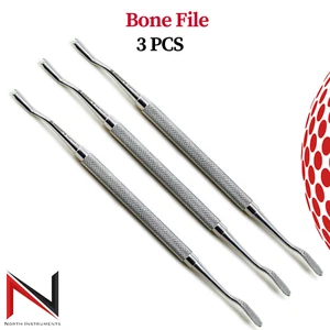 Surgical Bone File Oral Surgery Rasp Scraper Orthopedic Dental Instruments New - Picture 1 of 4