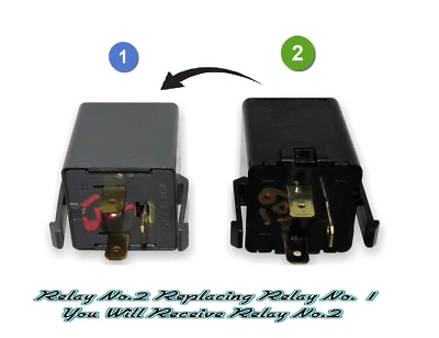 Mitsubishi L200 Turn Signal Flasher Hazard (Replacement) Relay MA066500-4170 - Image 1 of 4