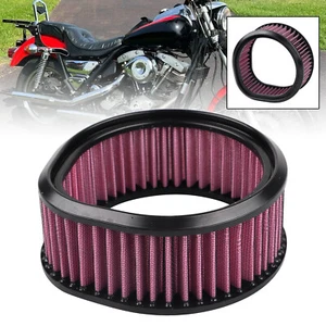 Air Cleaner Filter Washable Teardrop For Harley S&S Super E&G Carb Sportster XL - Picture 1 of 12
