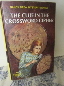 Vtg. 1967 Nancy Drew Mystery Stories: The Clue in the Crossword Cipher Book - Picture 1 of 5