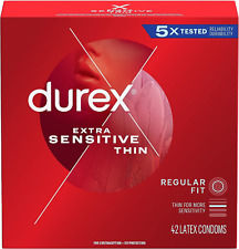 Condones RED extra sensibles, ultrafinos,42 unidades, aptos para FSA y HSA