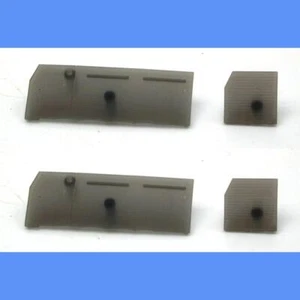 SD40-2 SD40T-2 BATTERY BOX COVERS (Qty 4)  for ATHEARN  HO Scale RESIN - Picture 1 of 2