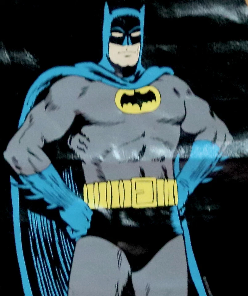 Batman Vintage Sitzsack Stuhl Front Print Panel nur 1975 - Bild 1 von 4