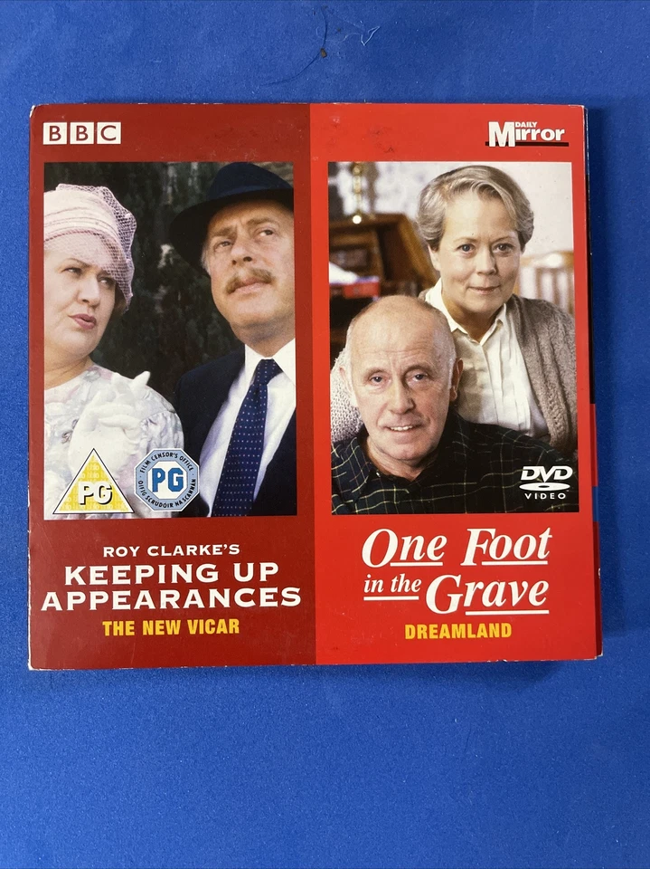 Keeping up appearances one foot in the grave BBC comedy daily mail DVD - Image 1 of 1