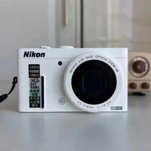 Nikon Coolpix P310 16.1MP Compact Digital Camera WHITE ENGLISH-90%NEW - Picture 1 of 8