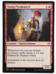 Young Pyromancer NM/M* Jumpstart ENGLISH 372 mtg -UnltdCards - Picture 1 of 2