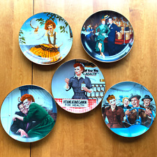 I Love Lucy Hamilton Collector Plates By Jim Kritz Lot Of 5