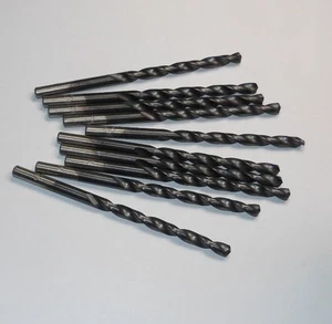 Taper Length Drills #40 HSS Oxide 118° 2-1/2" LOC x 4-5/8" OAL (12 Pcs) - Picture 1 of 1