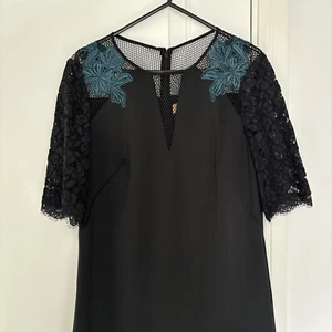 M&S Pur Una speziale wedding/occasion/evening Party midi dress Size 10 - Picture 1 of 20
