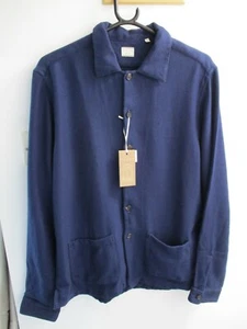 Xacus Tailor Fit Navy Long Sleeve Shirt Size 42 - Picture 1 of 2