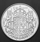 1952 Canadian Silver Half Dollar 50 Cent Coin Canada Q113