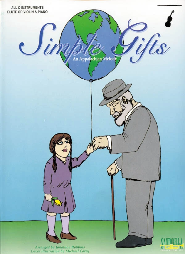Simple Gifts for Flute & Piano * Shipped directly from Publisher!  - Image 1 of 1