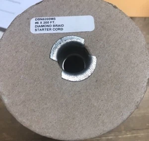 200' Nylon Diamond Braid Starter Rope # 6 Dbn6200ms - Picture 1 of 3