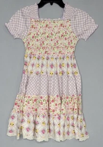 Matilda Jane Clothing For Girls Brielle Dress - Pastel Floral Multi-Colored NWT  - Picture 1 of 8