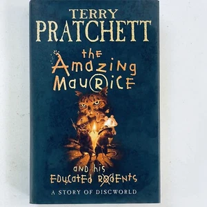 Fantasy Terry Pratchett Amazing Maurice and his Educated Rodents Hardcover 2001 - Picture 1 of 15