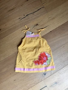 Hanna Andersson Yellow Dress, Size 80 cm/20-27 lbs/18-24 months, New with Tags! - Picture 1 of 2
