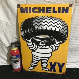 MICHELIN XY Gasolina Porcelana Esmalte 24 X 16 en Un Lado - Imagen 1 de 5