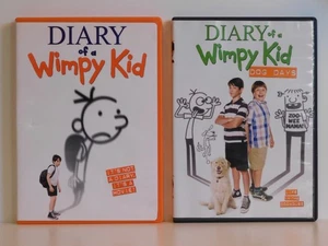 Diary Of A Wimpy Kid & Diary Of A Wimpy Kid: Dog Days  (2 Movie Lot. DVD) - Picture 1 of 4