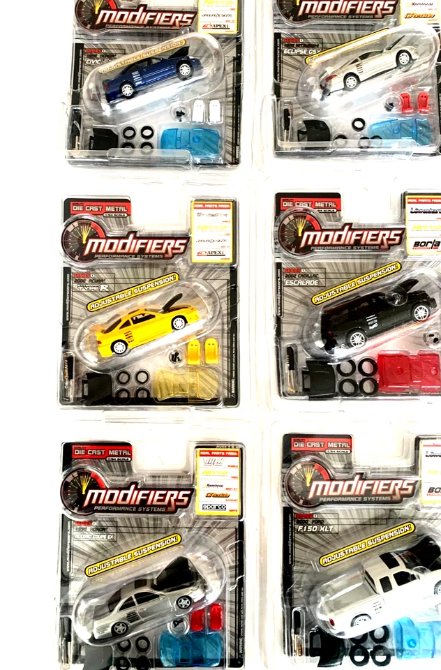 VERY RARE SERIES 1 FULL SET  XCONCEPTS MODIFIERS  UNOPENED  X CONCEPTS - Image 1 of 4