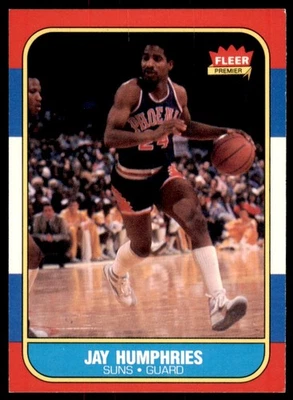 1986-87 Fleer Set Break Jay Humphries Rookie #49 EX-EXMINT - Image 1 of 2