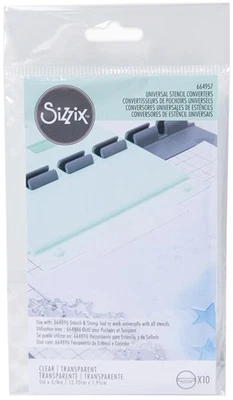 Sizzix Stencil & Stamp Tool Accessory 10/Pkg-Universal Stencil Converters - Image 1 of 3