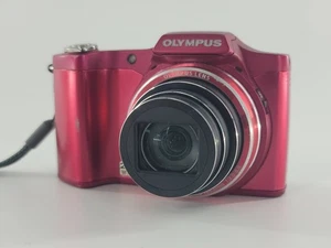 Olympus SZ-14 14MP Digitalkamera 24x Zoom rot mit neuem Akku & Ladegerät  - Bild 1 von 11