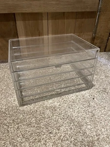 Muji Acrylic Storage 5 Drawer Unit - Picture 1 of 1