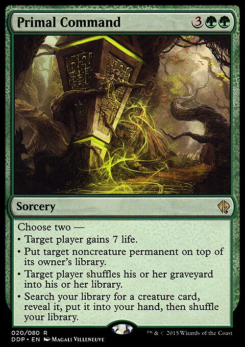 PRIMAL COMMAND NM Zendikar vs Eldrazi MTG Green - Sorcery Rare - Image 1 of 1