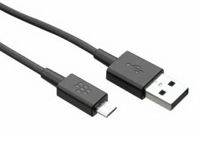 Genuine BlackBerry 0.9m Micro-USB USB Data Cable for Q10 Q20 Z30 Passport Priv — 第 1/1 张图片