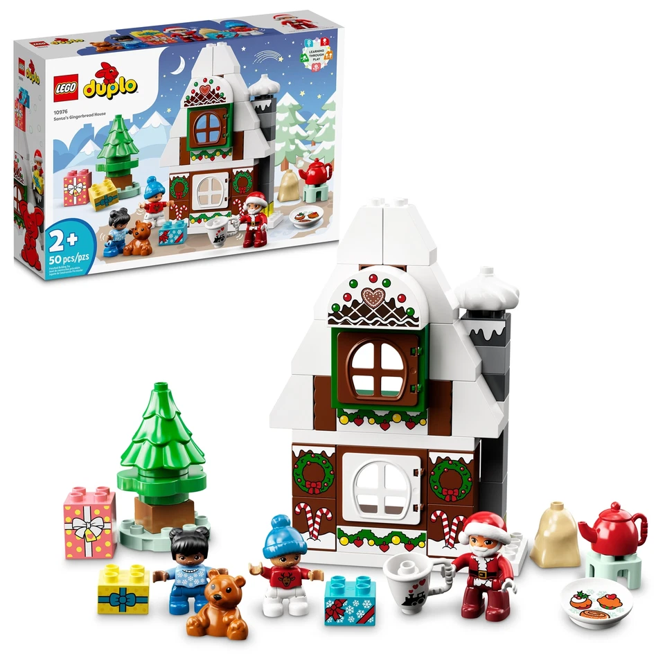 LEGO DUPLO: Santa's Gingerbread House (10976)