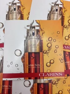 LOT OF 11 CLARINS PARIS DOUBLE SERUM (HYDRIC + LIPIDIC SYSTEM) 0.9ML*11=9.9ML - Picture 1 of 3