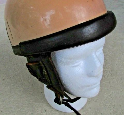 1940's 50 Floyd Clymer Enduro crash safety display helmet collectible mfg France Cover