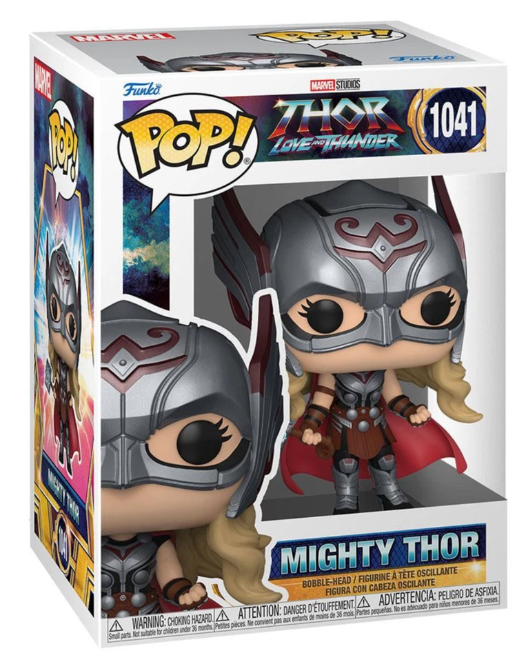 Thor: Love & Thunder Figura POP! Vinyl Mighty Thor 9 cm - Imagen 1 de 1