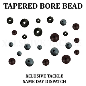 Tapered Bore Beads- (Various Sizes) - Carp Fishing Terminal Tackle - Picture 1 of 4