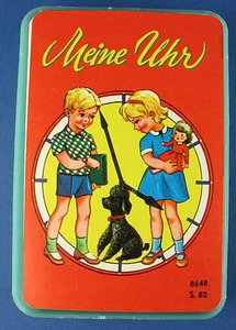 Quartett - Meine Uhr - S&S - Nr. 8648 S. 82 - Kartenspiel - Quartettspiel - Picture 1 of 3