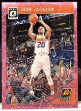 2018-19 Panini Donruss Optic Pink Velocity Refractor /79 Josh Jackson #139