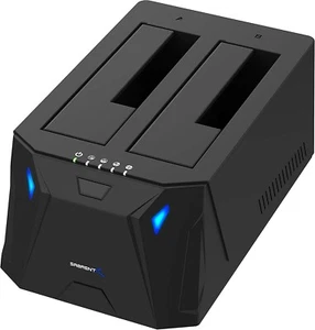 Sabrent EC-HD2B USB 3.0 to SATA I/II/III Dual Bay External Hard Drive Docking... - Photo 1/2