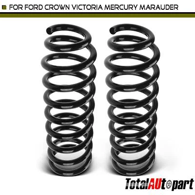 2x Muelles helicoidales para Ford Crown Victoria 2003-2006 Mercury Marauder 03-04 delanteros Foto 1 de 4