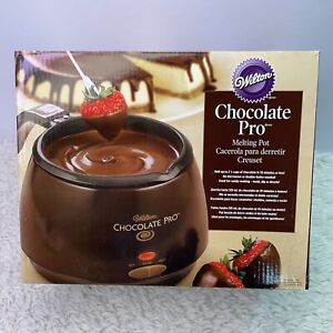 Wilton Chocolate Pro Melting Pot Electric Fondue Server Dessert Discontinued